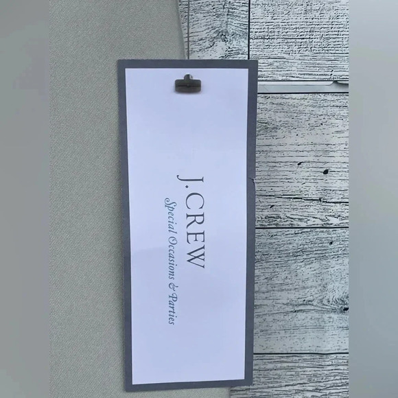 J.Crew Wedding Collection Champagne-Colored Dress Sz  8 - Picture 12 of 13